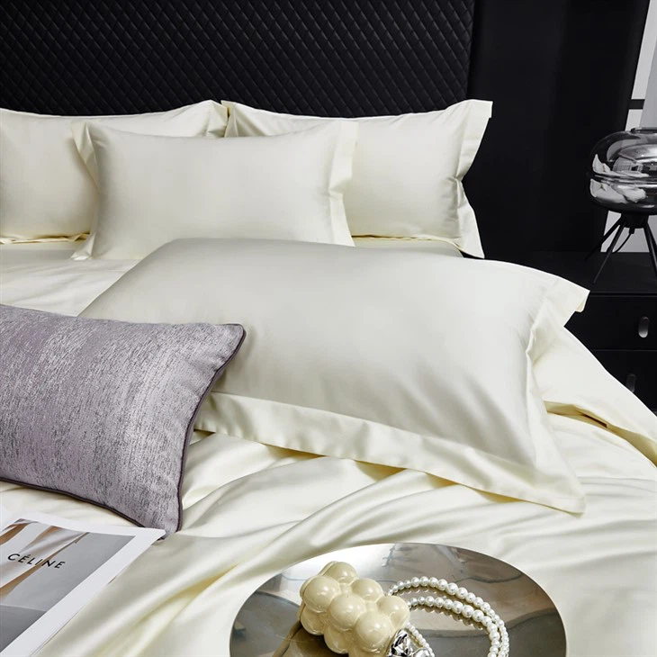 Tencel Solid Color 8-piece Bedding Set best